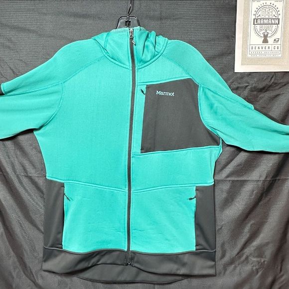 MARMOT® Performance Full-Zip Hoodie / Mens XL - Picture 2 of 14